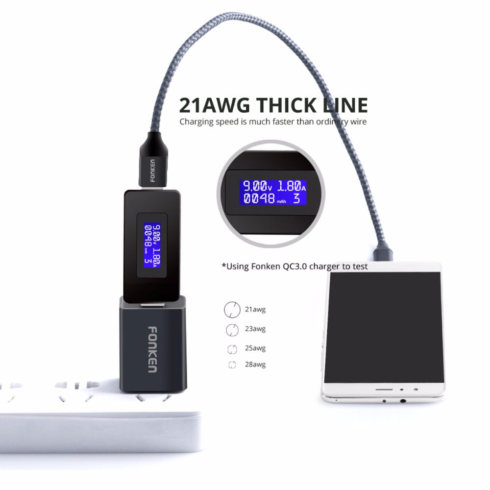 RapidCharge Pro — Höghastighetskablar för mobilladdning