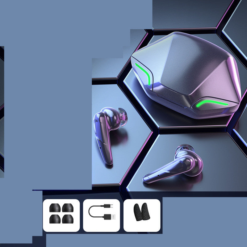 Wireless Bluetooth Gaming Earbuds – No Delay Sound, 24H Playtime with Charging Case