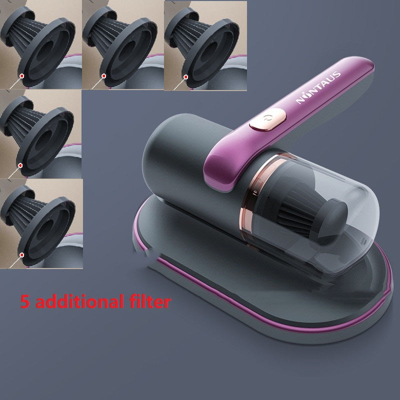 Electric UV Mite Remover Vacuum for Bed Mattress Sofa and Pillows Wireless Mini Cleaner