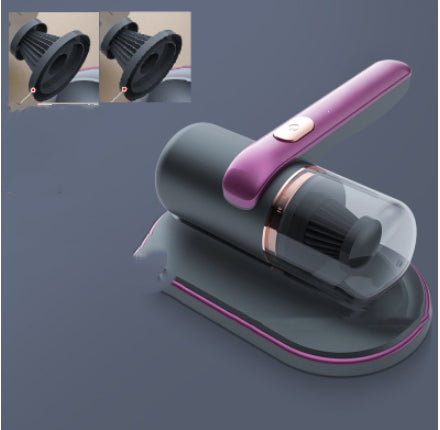 Electric UV Mite Remover Vacuum for Bed Mattress Sofa and Pillows Wireless Mini Cleaner