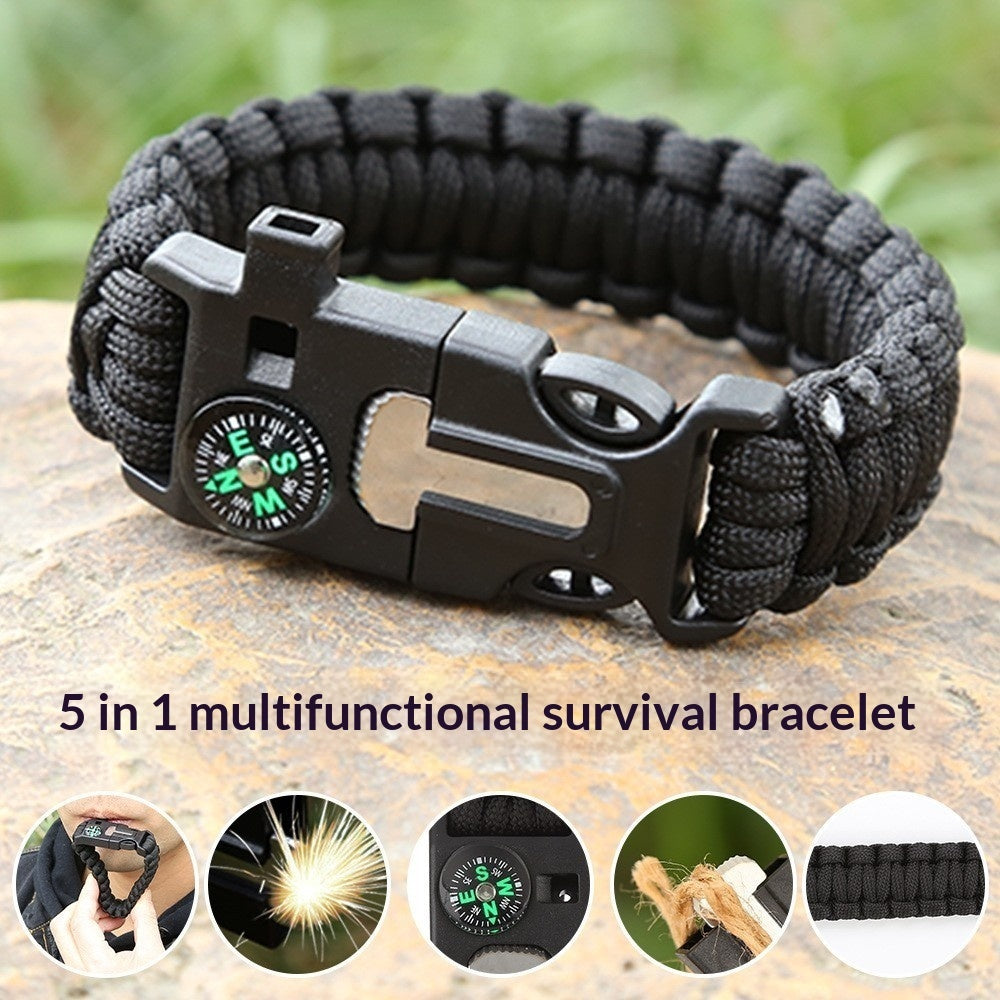 Survival Bracelet – Compact Wearable Emergency Gear