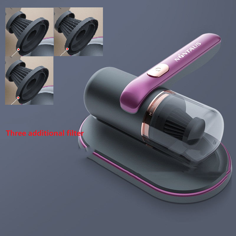 Electric UV Mite Remover Vacuum for Bed Mattress Sofa and Pillows Wireless Mini Cleaner